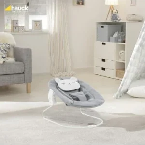 Möbel Hauck Bouncer 2in1 Für Alpha+ Hochstuhl Newborn Set, Pastel Bear Light Grey Günstig Kaufen 13