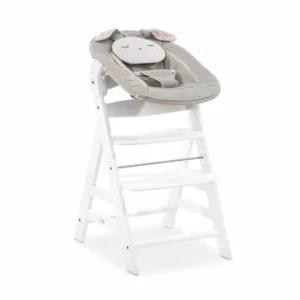 Möbel Hauck Bouncer 2in1 Für Alpha+ Hochstuhl Newborn Set, Powder Bunny Beige Bloom Günstig Kaufen 19