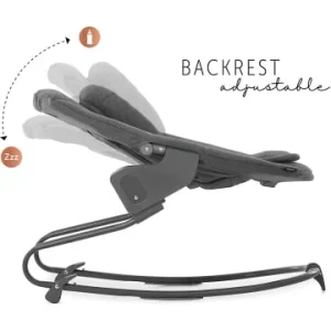 Möbel Hauck Bouncer Premium Für Hochstuhl Alpha+ Und Beta+ Newborn Set, Jersey Charcoal Günstig Kaufen 20