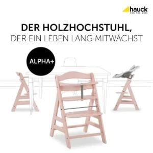 Möbel Hauck Hochstuhl Alpha+, Rose Günstig Kaufen 30