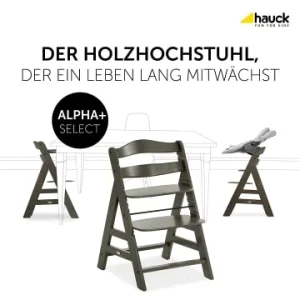 Möbel Hauck Hochstuhl Alpha+ Select, Charcoal Günstig Kaufen 28