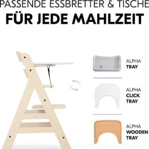 Möbel Hauck Hochstuhl Alpha+, Vanilla Günstig Kaufen 30