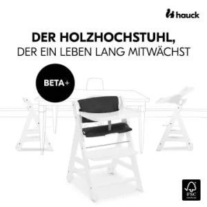 Möbel Hauck Hochstuhl Beta+ Inkl. Sitzverkleinerer, White Günstig Kaufen 23