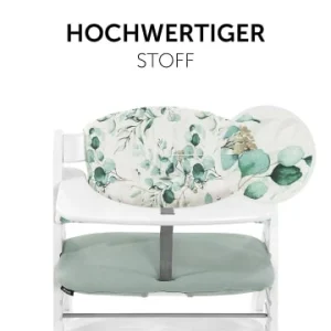 Möbel Hauck Sitzauflage Alpha Highchair Pad Select, Jersey Leaves Mint Günstig Kaufen 17