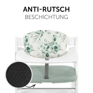 Möbel Hauck Sitzauflage Alpha Highchair Pad Select, Jersey Leaves Mint Günstig Kaufen 21