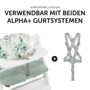 Möbel Hauck Sitzauflage Alpha Highchair Pad Select, Jersey Leaves Mint Günstig Kaufen 23