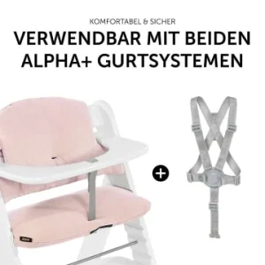 Möbel Hauck Sitzauflage Alpha Highchair Pad Select, Musselin Mineral Rose Günstig Kaufen 23