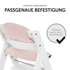 Möbel Hauck Sitzauflage Alpha Highchair Pad Select, Musselin Mineral Rose Günstig Kaufen 25