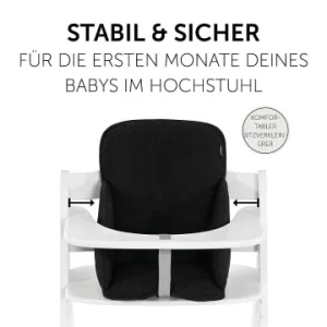 Möbel Hauck Sitzverkleinerer Alpha Cosy Select, Waffle Pique Black Günstig Kaufen 20