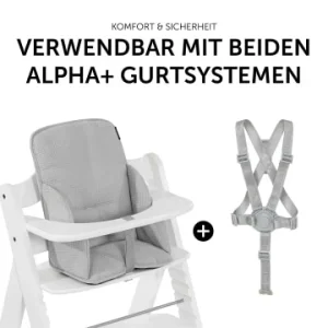 Möbel Hauck Sitzverkleinerer Alpha Cosy Select, Waffle Pique Grey Günstig Kaufen 28