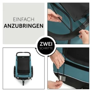 Spielzeug Hauck Sonnenschutz Für Fahrradanhänger Sunshade, Black Günstig Kaufen 19