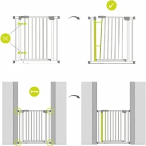 Möbel Hauck Tür-und Treppenschutzgitter Stop N Safe 2, 96 – 101cm Inkl. 21cm Verlängeru… Günstig Kaufen 30