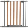 Möbel Hauck Tür-und Treppenschutzgitter Wood Lock Safety Gate, 75 – 81cm, Silber Günstig Kaufen 29