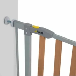 Möbel Hauck Tür-und Treppenschutzgitter Wood Lock Safety Gate, 75 – 81cm, Silber Günstig Kaufen 16