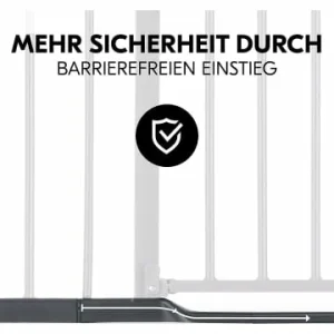 Möbel Hauck Türschutzgitter Clear Step Autoclose 2 Set +9 Cm, Dark Grey Günstig Kaufen 26